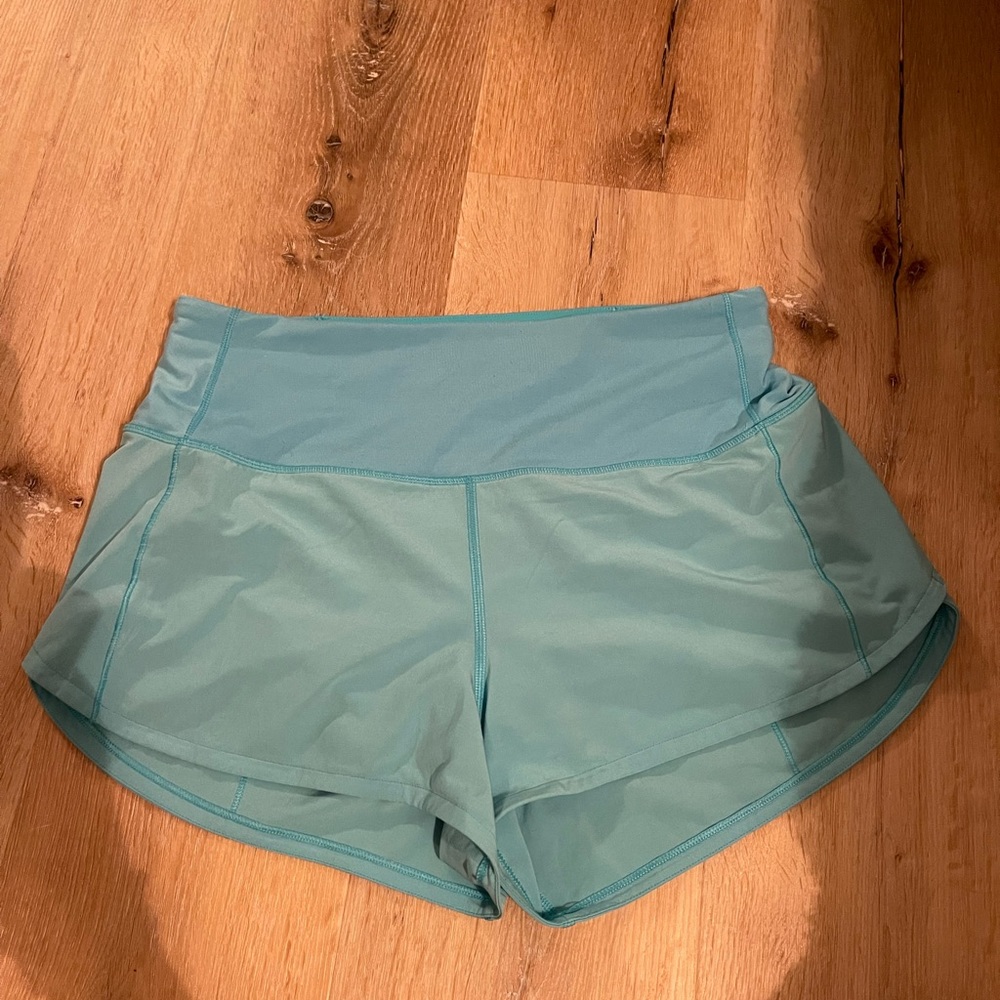 Lululemon speed up high rise shorts